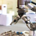 Cobot bei der Arbeit