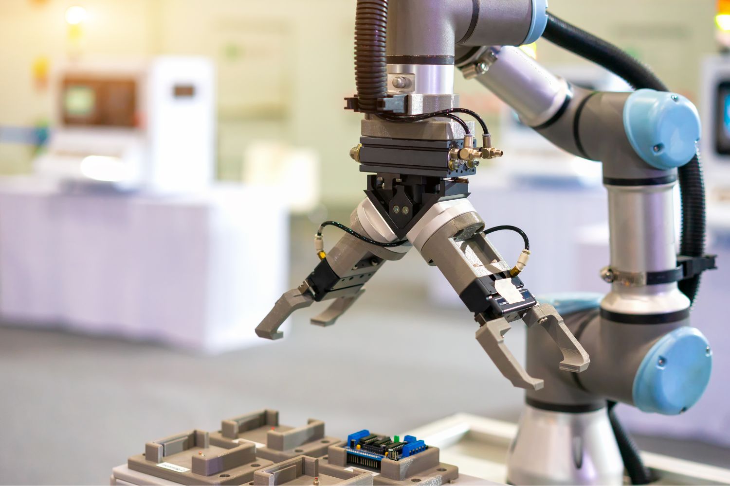 Cobot bei der Arbeit